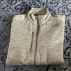 NWOT Mens zip up fleece lined jacket.
